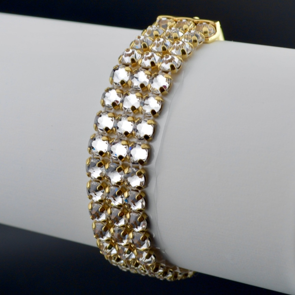 Out & About Golden Bracelet
Touchstone Crystal by Swarovski